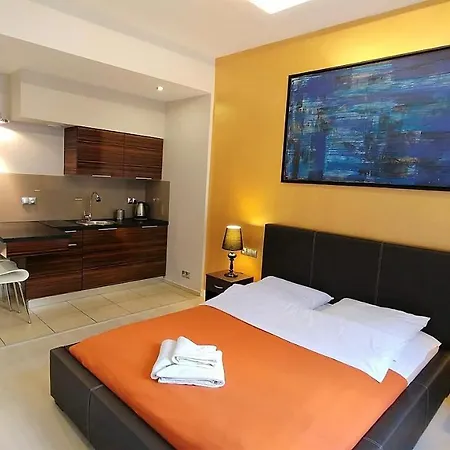 Apartment Mirror Gold & Grey