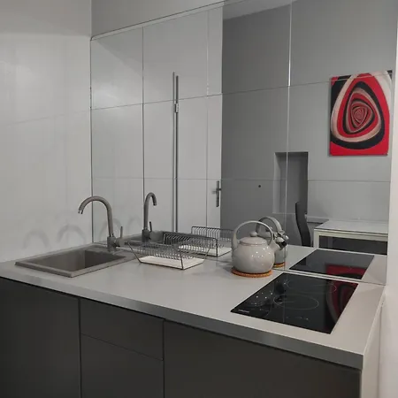 Apartment Mirror Gold & Grey